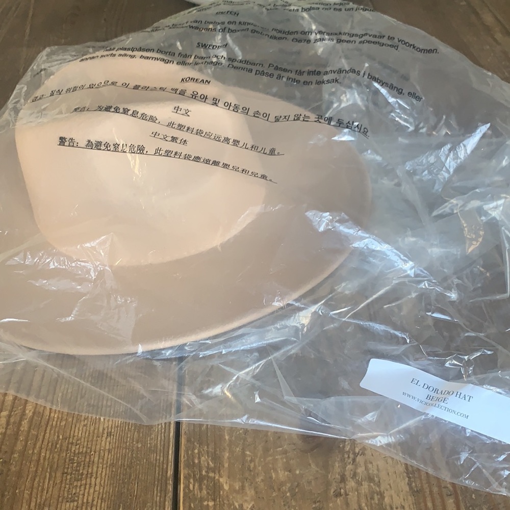 Vici El Dorado Hat in Beige - (Sold out and Brand New In packaging) - Picture 8 of 14